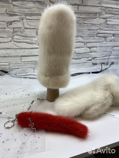 Норковые варежки