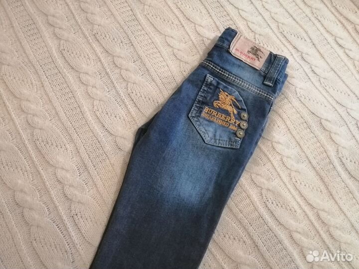 Джинсы для девочки 98