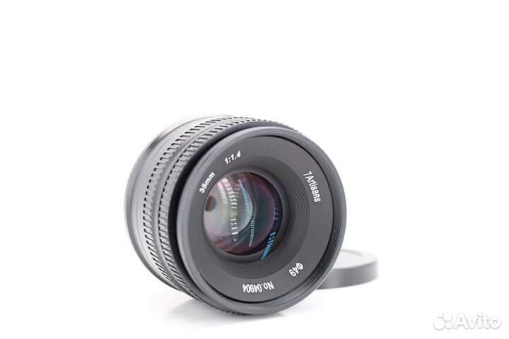 7artisans 35mm f/1.4 micro 4/3 как новый, гарантия