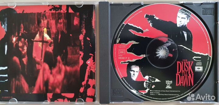 CD компакт диск саундтреки к фильмам Тарантино