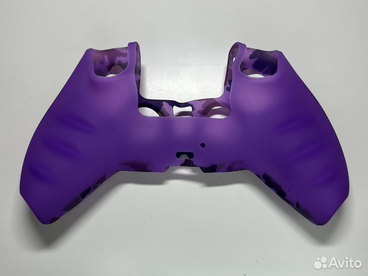 Чехол для геймпада PS5 (Камуфляжный Фиолетовый)