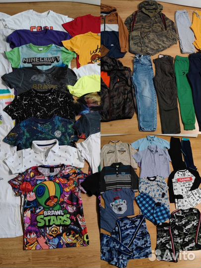 Одежда для мальчика 128-146 пакетом