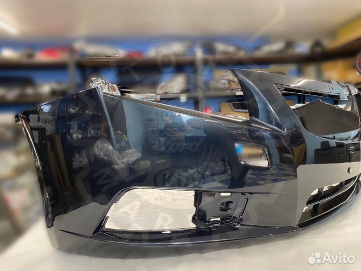 Бампер передний Chevrolet Cruze Черный