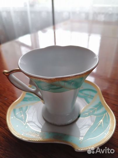 Кофейная пара с подставкой