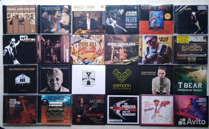 Импортные CD & LP blues & jazz