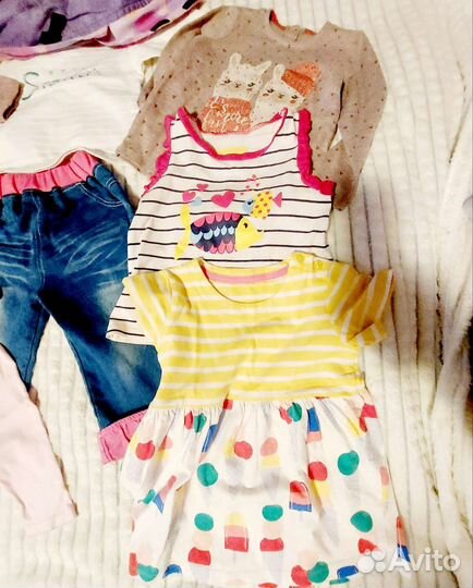 Вещи пакетом на девочку 86