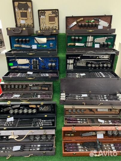 Шампура в подарочном кейсе