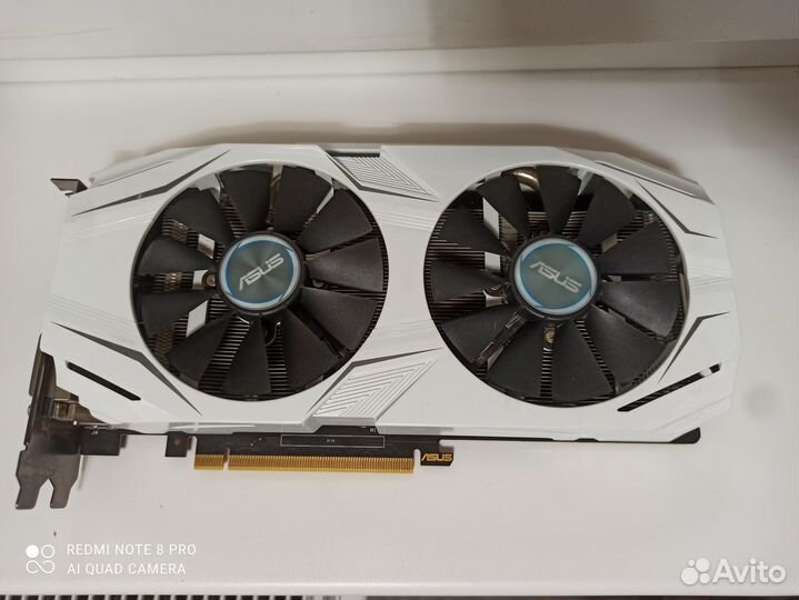 Видеокарта GeForce GTX 1060 6GB asus dual