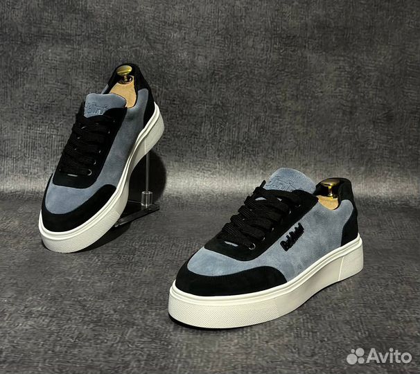 Кроссовки мужские кожаные baldinini