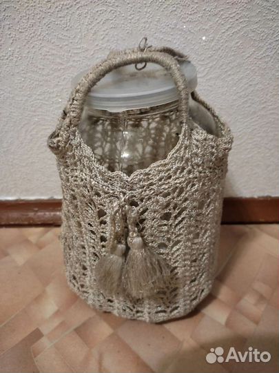 Винтаж авоська для банки