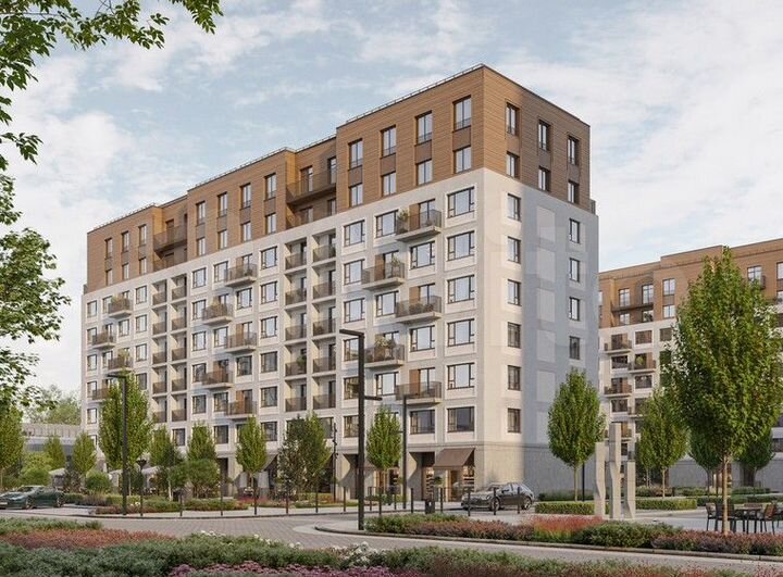 2-к. квартира, 64,6 м², 4/9 эт.