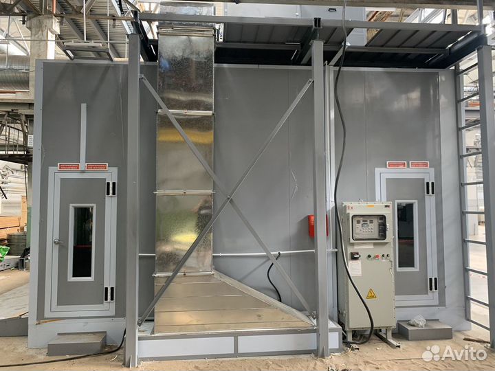 Монтаж Покрасочных камер