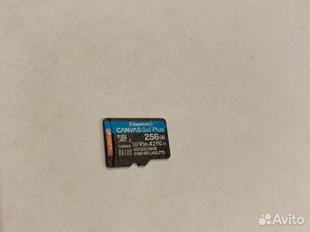 Карта памяти MicroSD Kingston Canvas GO256gb