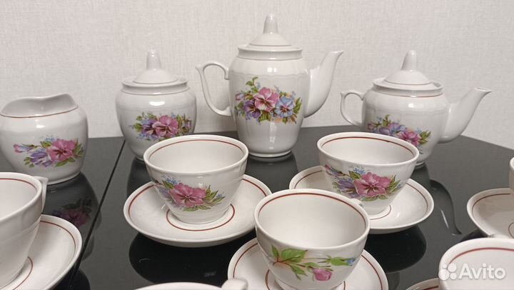 Чайно кофейный сервиз СССР