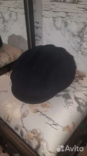 Кепка женская осень, весна, 100пух кролик