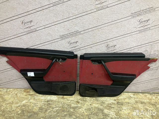 Дверные карты Mercedes w202