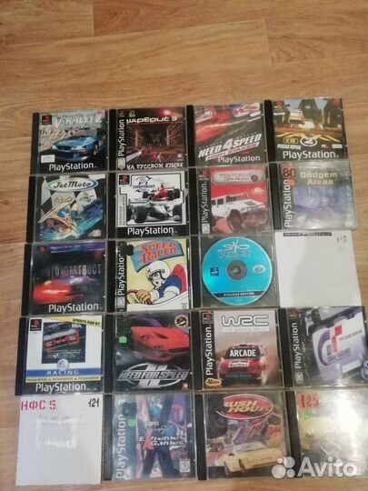 PS1 диски для приставки Playstation 1