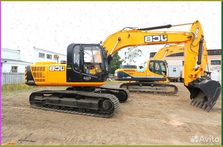 Левое стекло на экскаватор JCB JS 205 lС