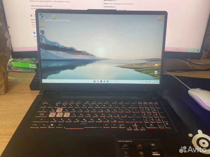 Игровой ноутбук Asus TUF gaming A17