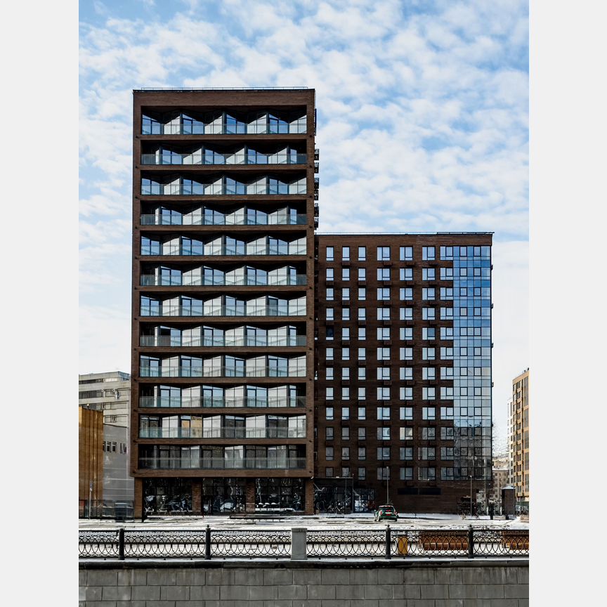 1-к. апартаменты, 41,6 м², 7/14 эт.