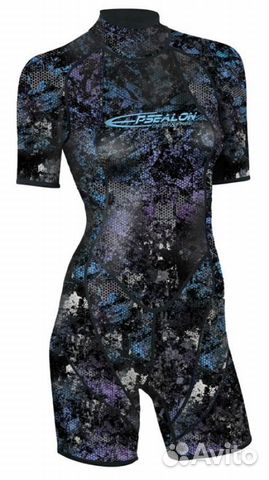 Женский гидрокостюм для подводной охоты Short Mono