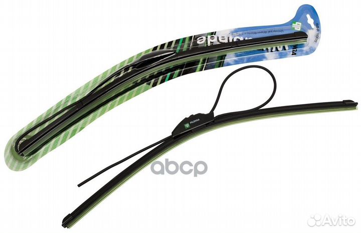 Щетка стеклоочистителя бескаркасная с форсункой