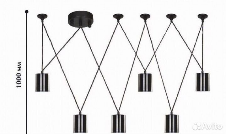 Светильник паук Favourite