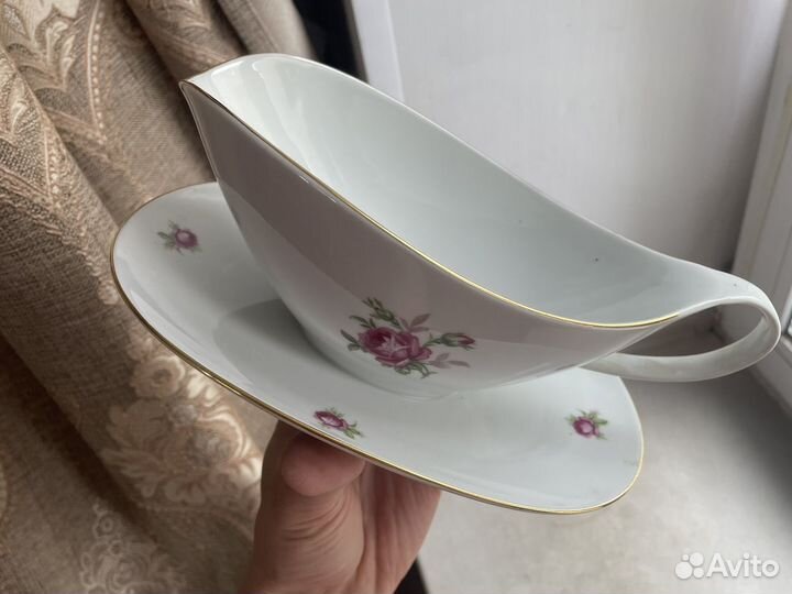 Чехословакия сливочник молочник фарфор