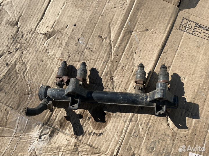 Топливная рампа skoda fabia