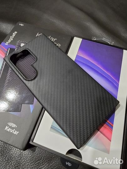 Кевларовый чехол Samung S24 ultra