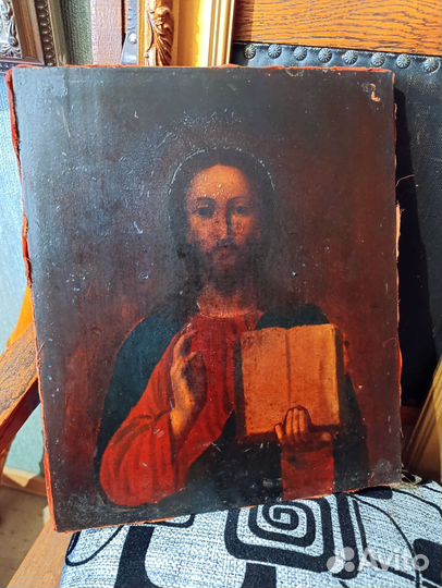 Икона Господь Вседержитель 19 в