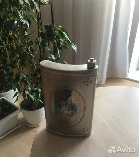 Фляжка из нержавейки