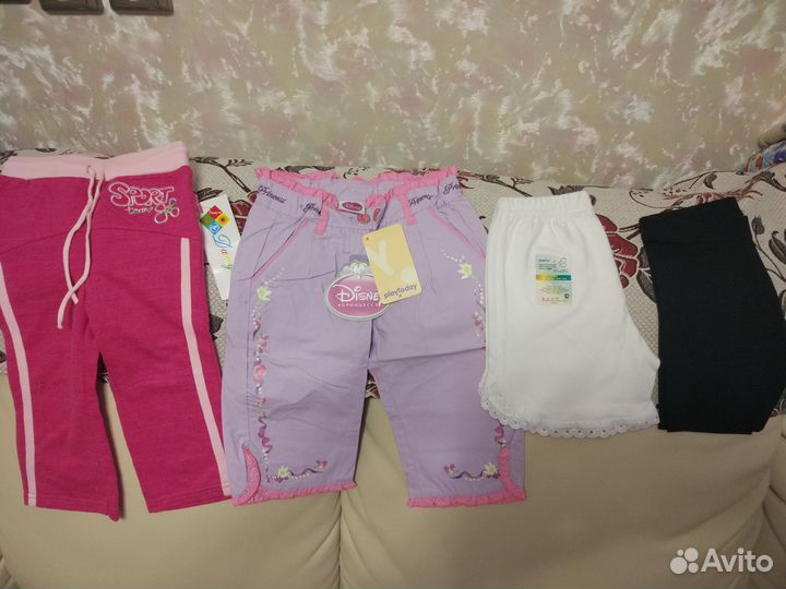 Детские новые вещи на 3-5 лет