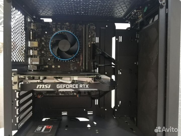 Новый Игровой PC i3-12100F + RTX 2060 + SSD