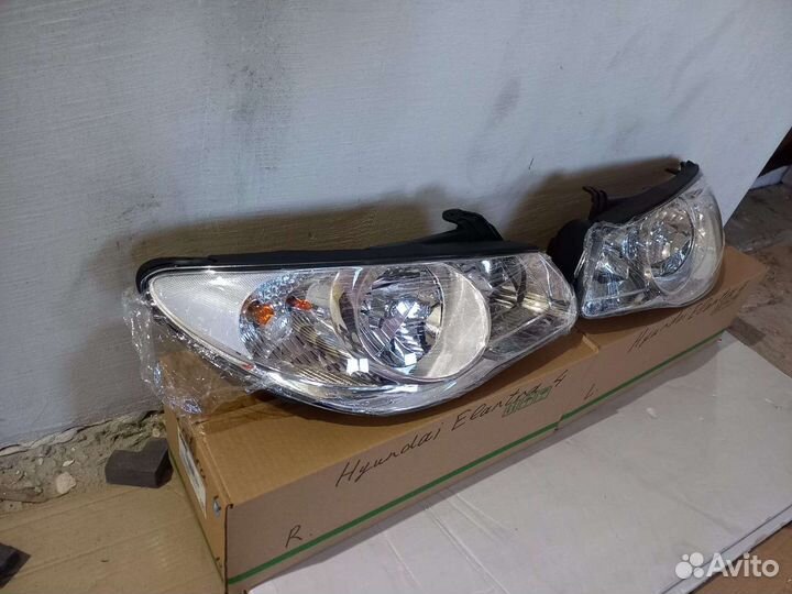 Hyundai elantra 4 фара левая правая