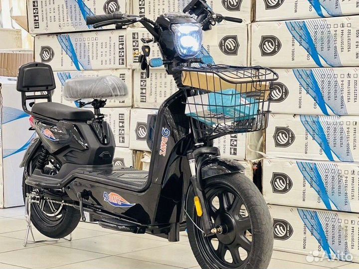 Электроскутер двухместный