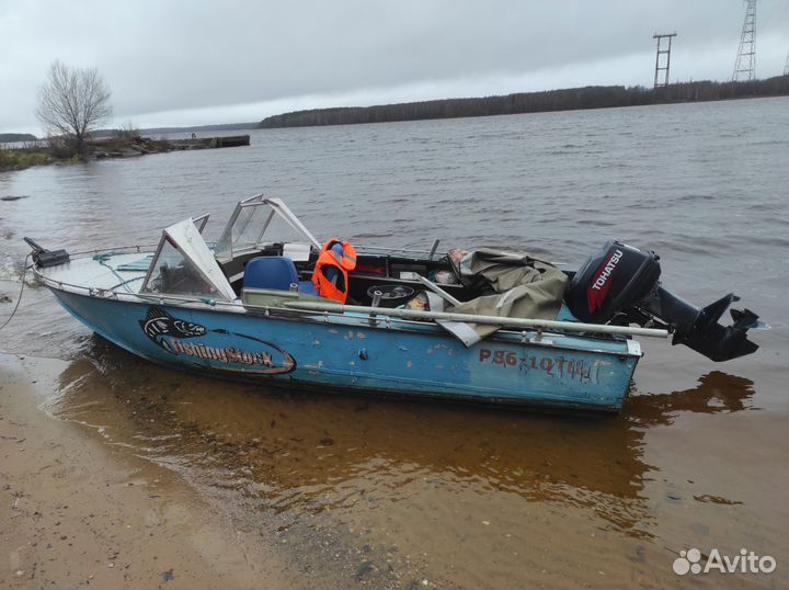 Лодка Прогресс 4 + Tohatsu 40