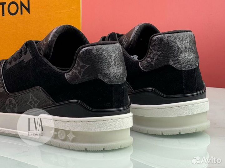 Кроссовки мужские Louis Vuitton Trainer Black