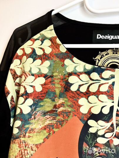 Desigual by Christian Lacroix топ с рукавами M