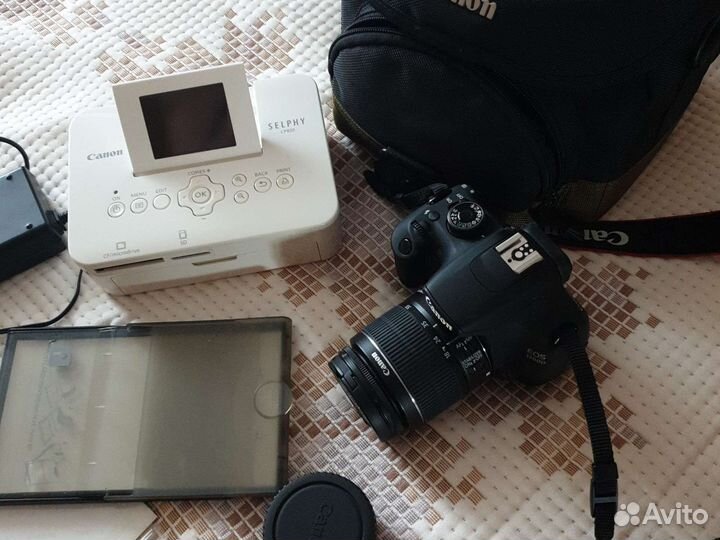 Фотоаппарат и фотопринтер canon