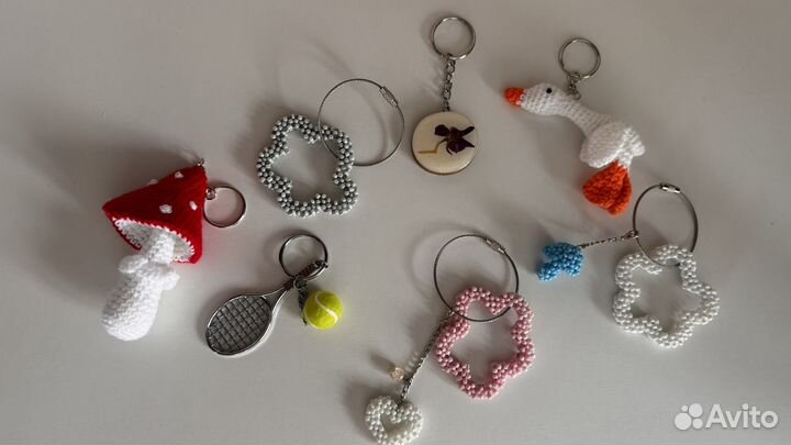 Брелки обвесы на сумку