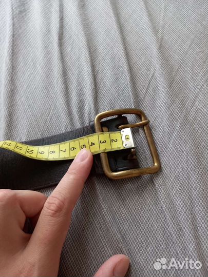 Ремень кожаный армейский портупея