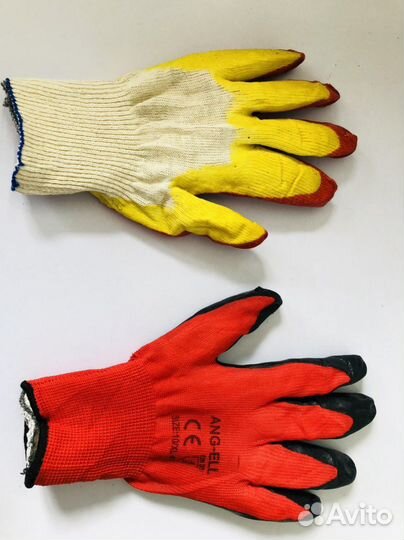 Перчатки трикотажные 2ой облив