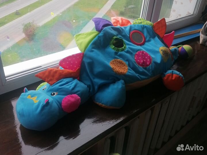 Дракончик игрушка для развития новорожденного
