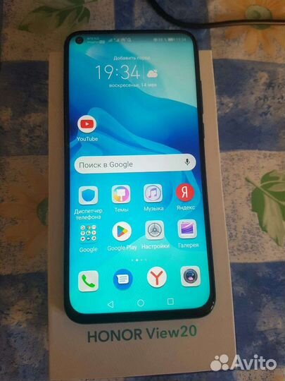 Телефон Huawei Honor view 20 8/256