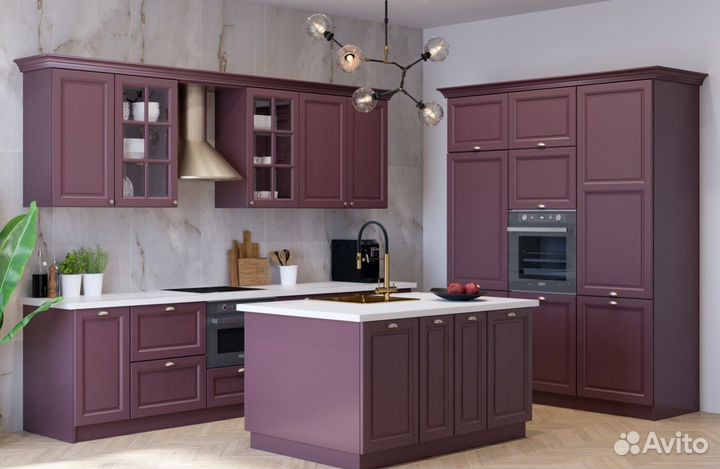 Кухня с островком