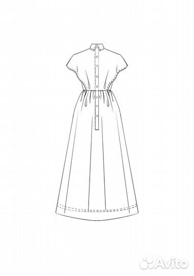 Технические и художественные эскизы одежды