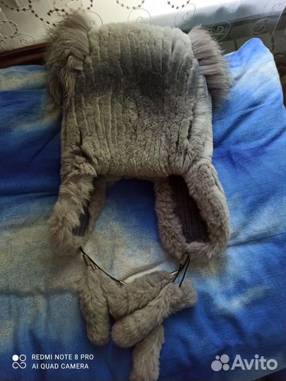 Шапка зимняя меховая женская из натурального меха