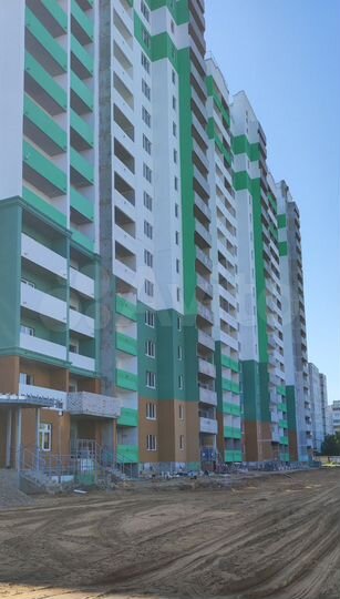 2-к. квартира, 60,1 м², 16/17 эт.