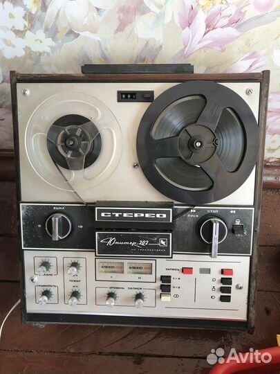 Юпитер 202 СССР магнитофон 90-х 80-х годов